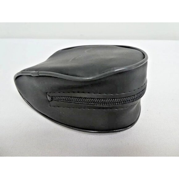 Vintage Faberge Foldable Compact Sunglasses with Leather Case - Picture 4 of 10